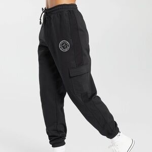Gymshark Legacy Oversized Black Joggers